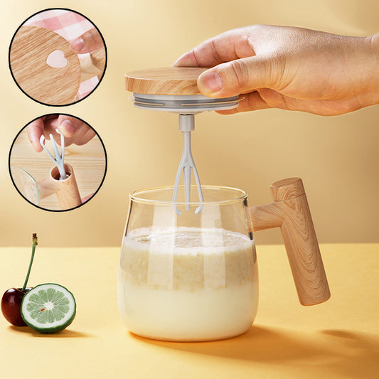 Automatic Self-Stirring Coffee Mug – 400ML Electric Mixing Cup
