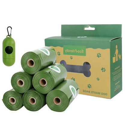 Fragrance-Degradable Dog & Cat Poop Bags with Dispenser – Boxed, Eco-Friendly & Convenient