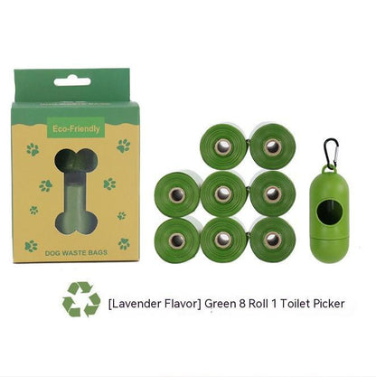 Fragrance-Degradable Dog & Cat Poop Bags with Dispenser – Boxed, Eco-Friendly & Convenient