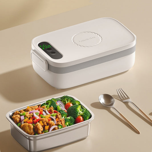 Smart Wireless Heated Lunch Box – Portable, Rechargeable & No-Water Heating