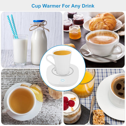 Coffee Mug Warmer – Auto Shut-Off USB Heater for Home & Office