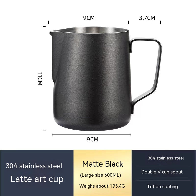 Professional Stainless Steel Milk Frothing Pitcher – Latte Art Barista Jug