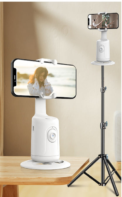 Virelia AI Smart Tracking Gimbal™ – 360° Auto Face Tracking Stabilizer for Effortless Filming