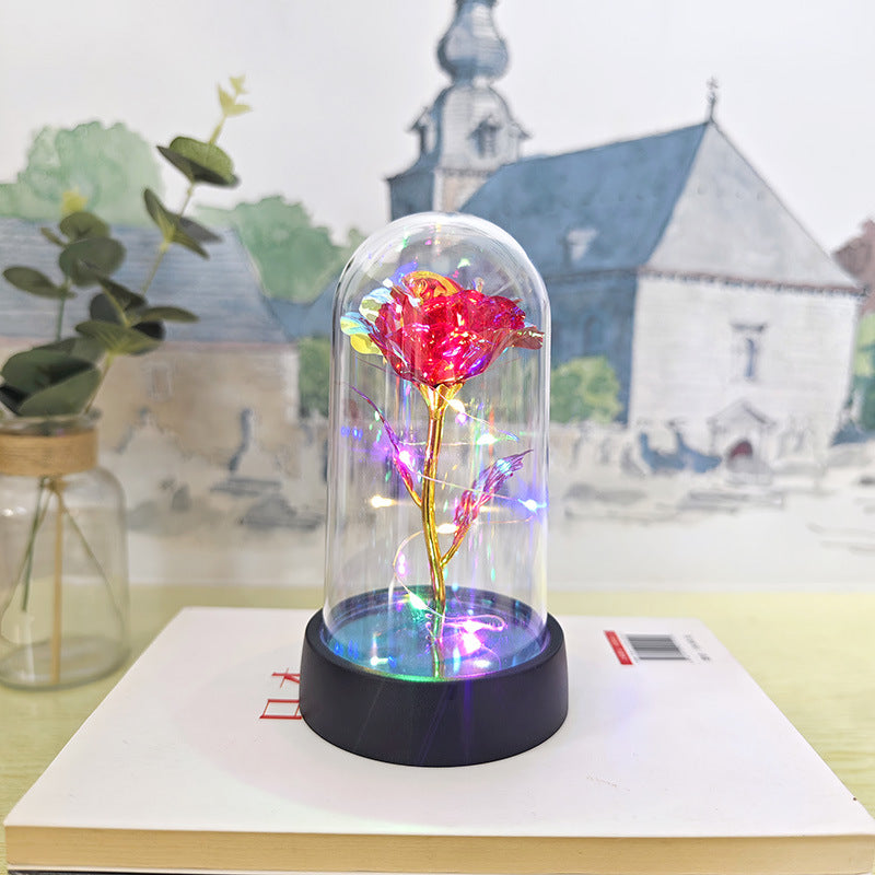 Luminous Glow Night Lamp – Glass Dome Edition