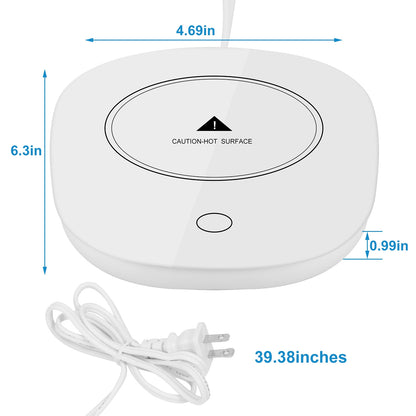 Coffee Mug Warmer – Auto Shut-Off USB Heater for Home & Office