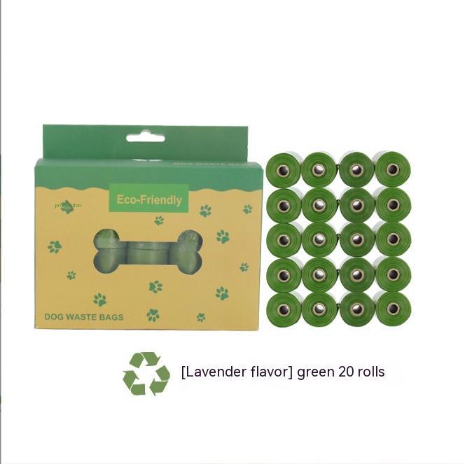 Fragrance-Degradable Dog & Cat Poop Bags with Dispenser – Boxed, Eco-Friendly & Convenient