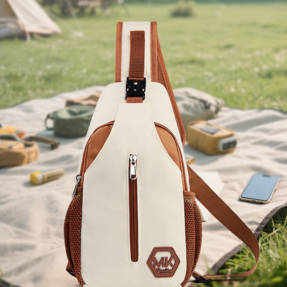 Korean-Style Crossbody Bag – Wear-Resistant & Casual