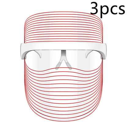 LED Facial Mask 7 Modes – Skin Whitening, Anti-Aging & Home Spa Therapy