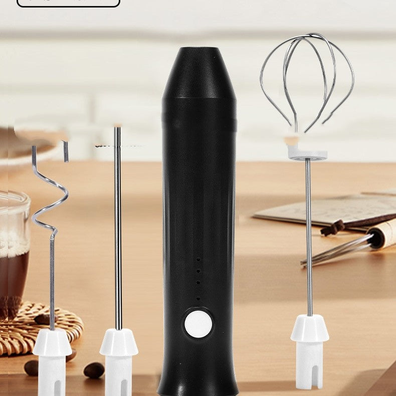 Multifunctional Electric Milk Frother Handheld Wireless Charger