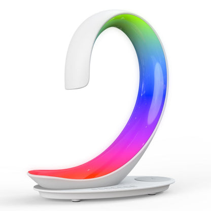 Virelia SwanGlow™ Lamp – Elegant Ambient Light with Wireless Charging & Bluetooth Sound