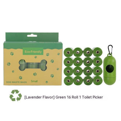 Fragrance-Degradable Dog & Cat Poop Bags with Dispenser – Boxed, Eco-Friendly & Convenient