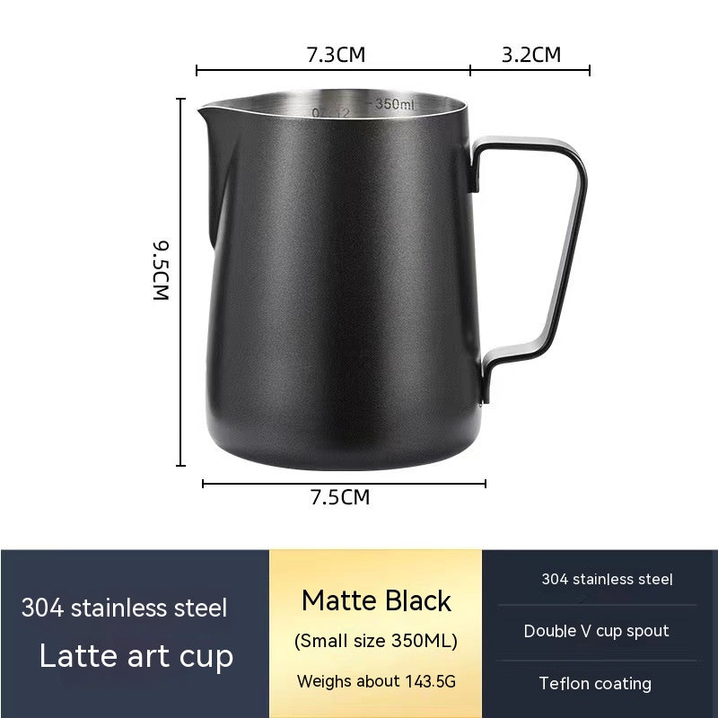 Professional Stainless Steel Milk Frothing Pitcher – Latte Art Barista Jug