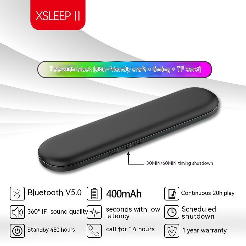 Bone Conduction Sleep Speaker – Bluetooth Wireless Headset for Bedtime & Relaxation