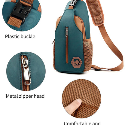 Korean-Style Crossbody Bag – Wear-Resistant & Casual