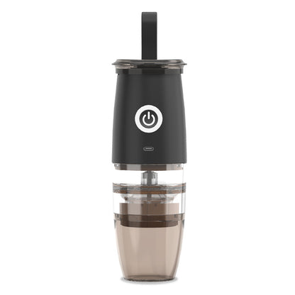 Portable Coffee Machine & Grinder – USB Electric, Manual, Compact Design