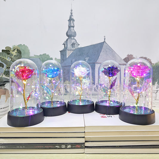 Luminous Glow Night Lamp – Glass Dome Edition