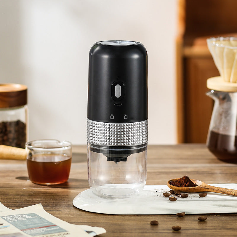 Compact Electric Coffee Grinder for Home – Automatic & Easy to Clean