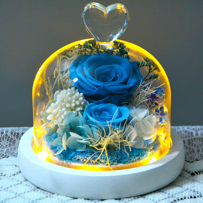Handcrafted Glass Love Ornament – Qixi Valentine’s Day Gif