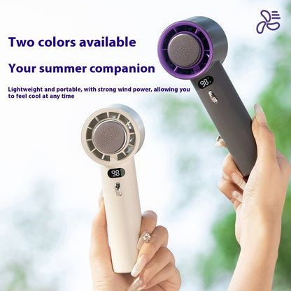 Portable Turbo Cooling Fan – Semiconductor Chill Technology, 3000mAh Battery, Adjustable Wind Speeds