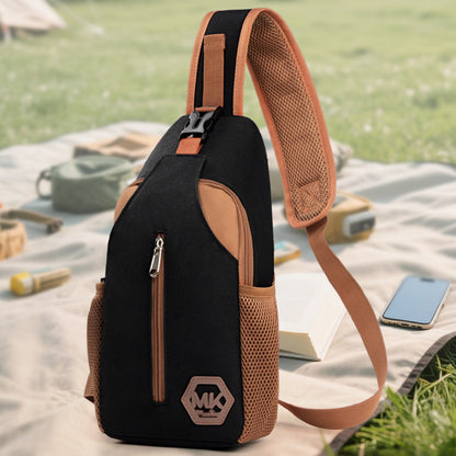 Korean-Style Crossbody Bag – Wear-Resistant & Casual
