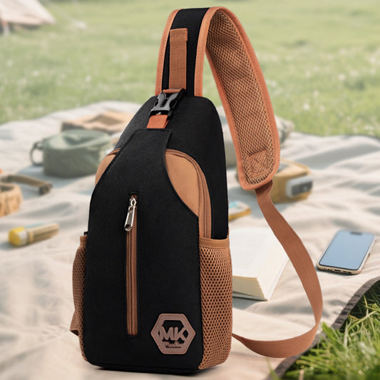 Korean-Style Crossbody Bag – Wear-Resistant & Casual