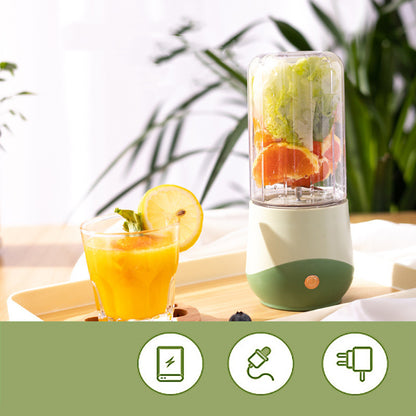 Wireless Portable Electric Juicer Cup – Rechargeable Mini Blender