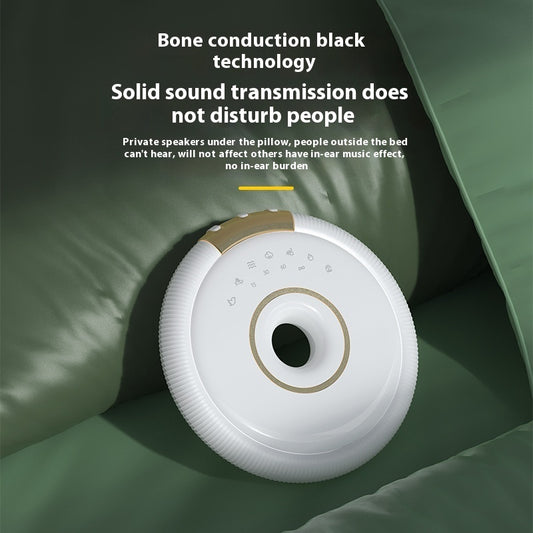 Bone Conduction Bluetooth Sleep Speaker – Mini White Noise for Better Sleep