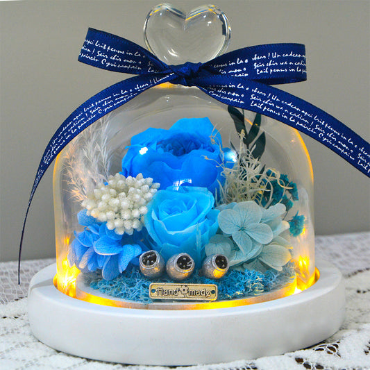 Handcrafted Glass Love Ornament – Qixi Valentine’s Day Gif