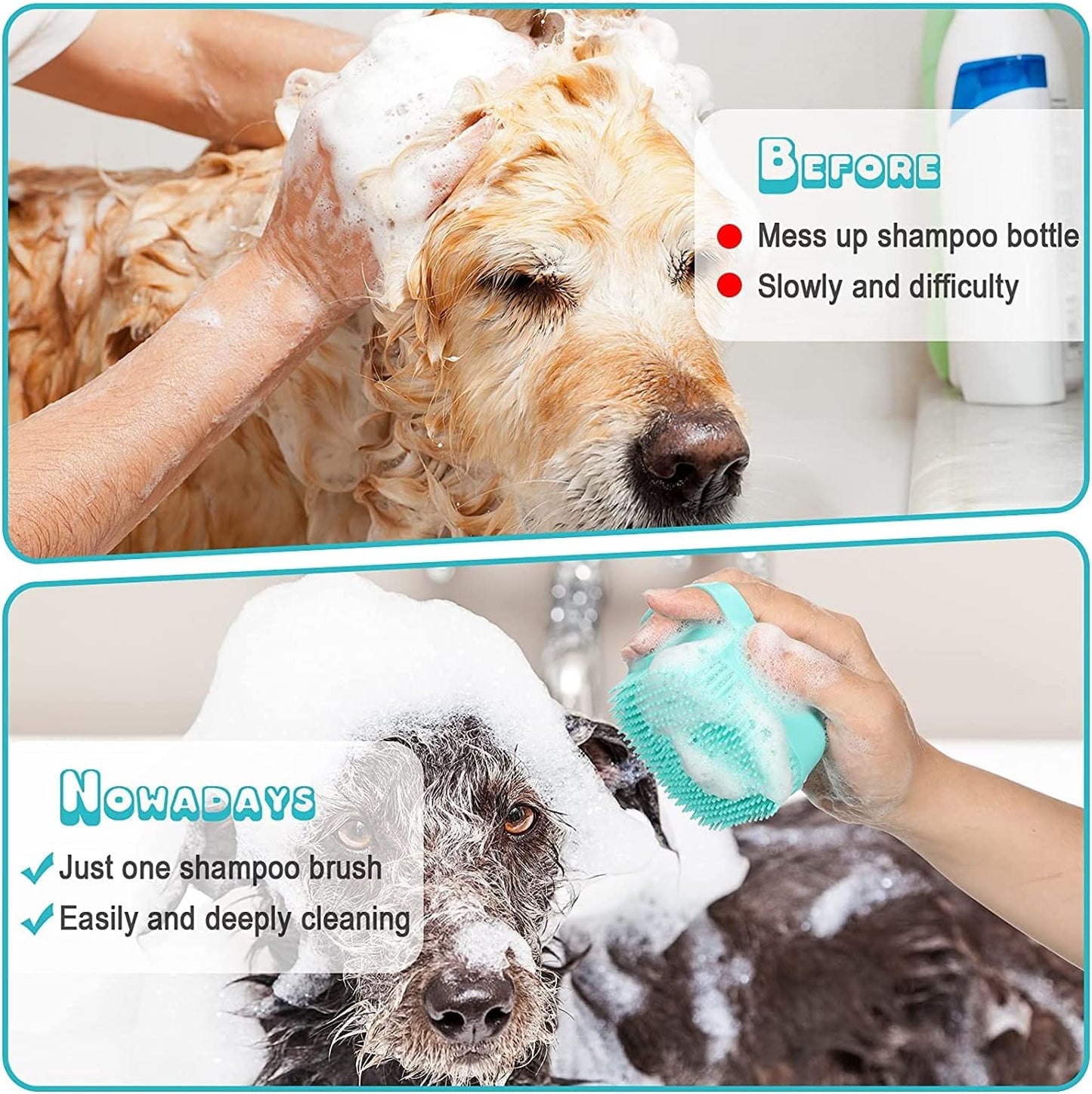 Complete 7-Piece Pet Grooming Kit – Self-Cleaning Brush & Professional Home Care Tools