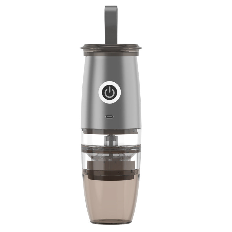 Portable Coffee Machine & Grinder – USB Electric, Manual, Compact Design