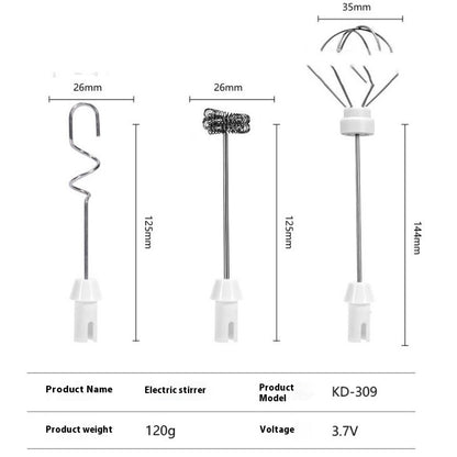 Multifunctional Electric Milk Frother Handheld Wireless Charger