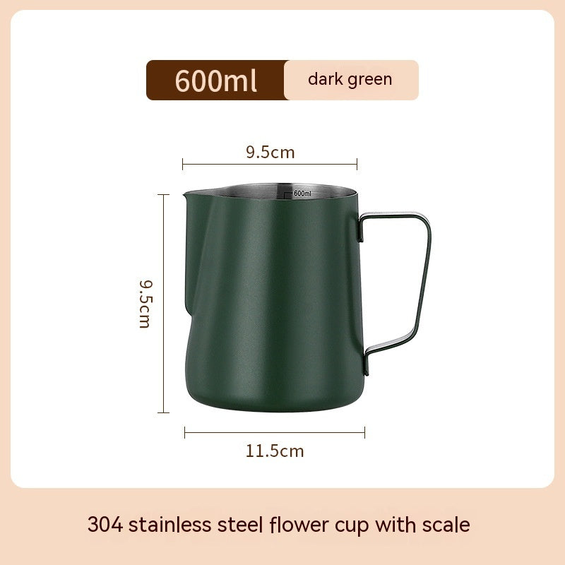 Professional Stainless Steel Milk Frothing Pitcher – Latte Art Barista Jug