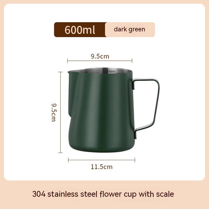 Professional Stainless Steel Milk Frothing Pitcher – Latte Art Barista Jug