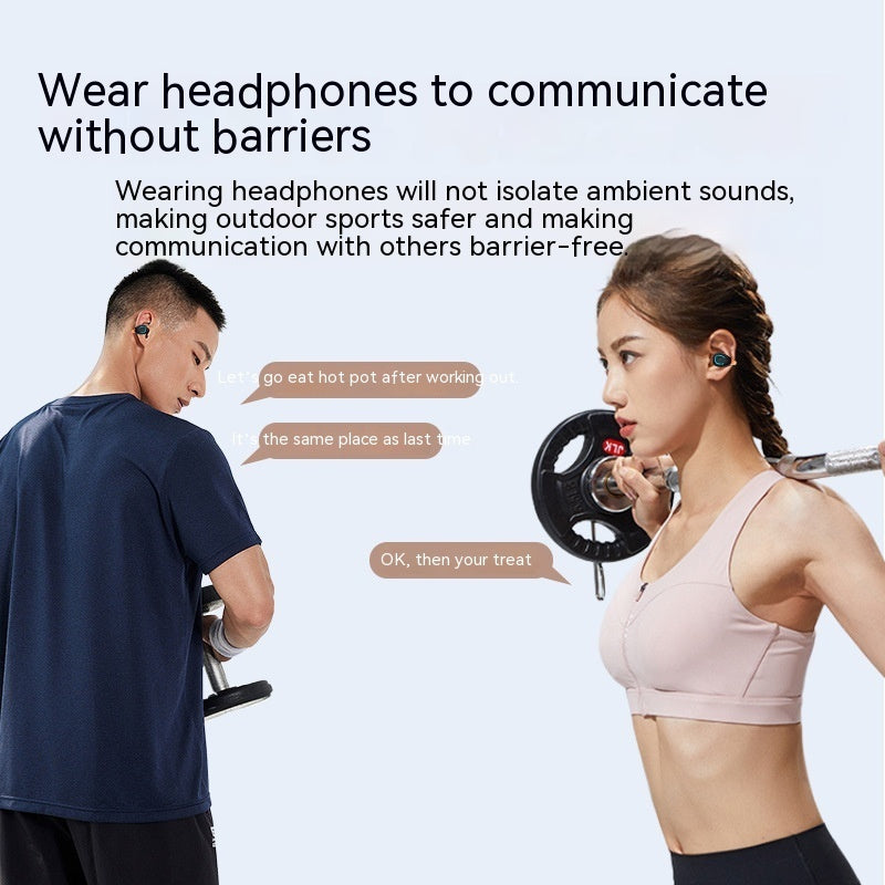 Clip-On Bluetooth Sports Headset – Non In-Ear Wireless