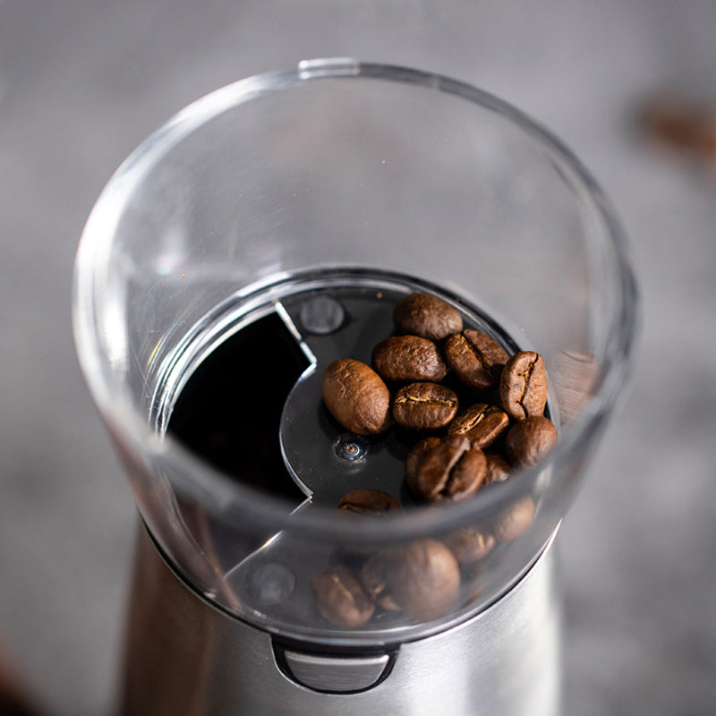 Electric Coffee Grinder – Adjustable Stainless Steel Burr Mill