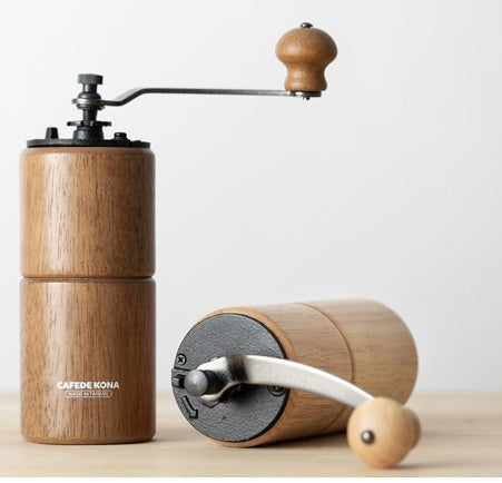 Portable Stainless Steel Manual Coffee Grinder – Precision Hand Burr Mill