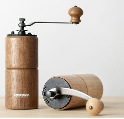 Portable Stainless Steel Manual Coffee Grinder – Precision Hand Burr Mill