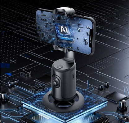 Virelia AI Smart Tracking Gimbal™ – 360° Auto Face Tracking Stabilizer for Effortless Filming