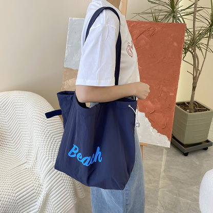 Large Canvas Shoulder Bag | Women’s Everyday Tote