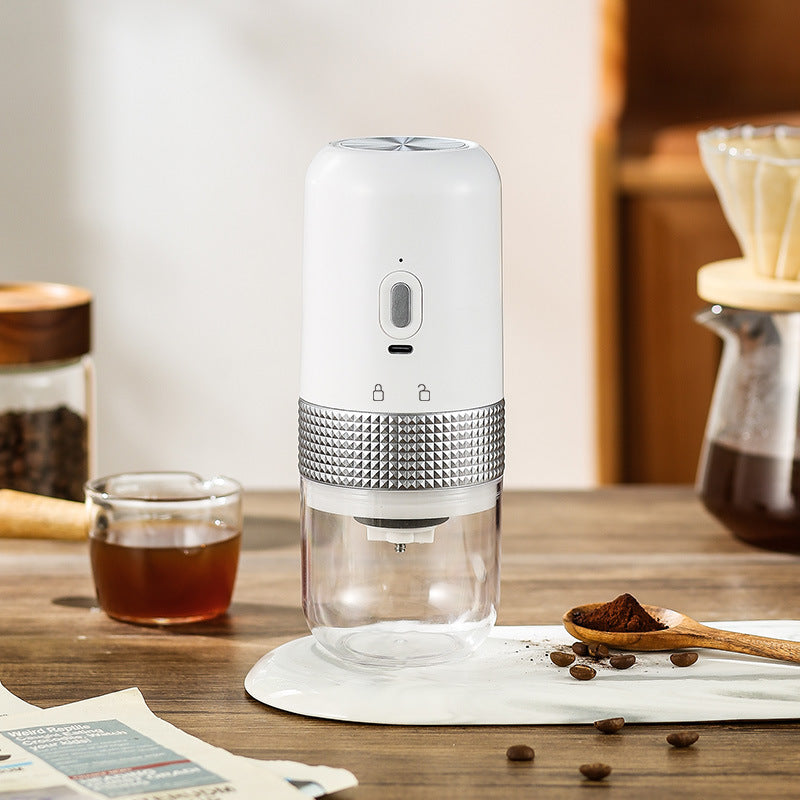 Compact Electric Coffee Grinder for Home – Automatic & Easy to Clean