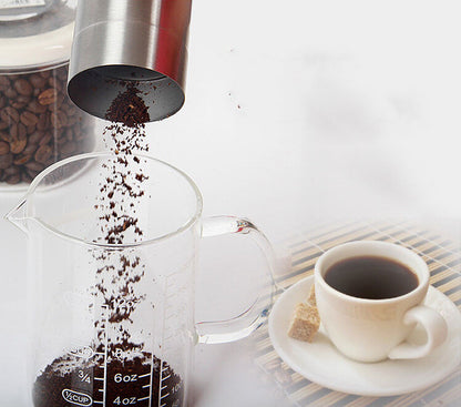 304 Stainless Steel Manual Coffee Brewer – Compact & Elegant Design