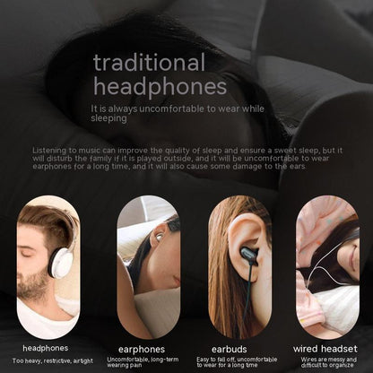 Bone Conduction Sleep Speaker – Bluetooth Wireless Headset for Bedtime & Relaxation