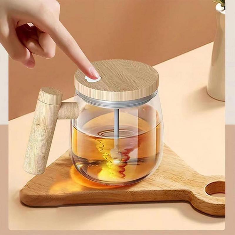 Automatic Self-Stirring Coffee Mug – 400ML Electric Mixing Cup