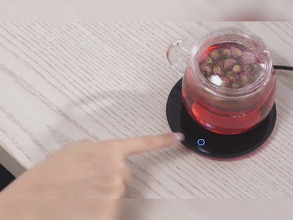 Touch Control USB Coffee & Tea Cup Warmer – Temperature Adjustable