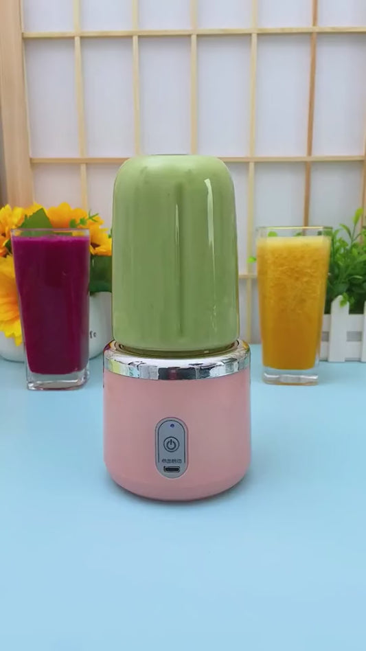 Portable Juice Cup Blender – Rechargeable Mini Smoothie Maker