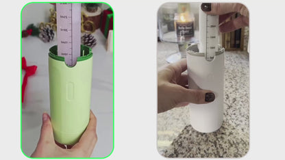 4-in-1 Travel Dispenser Bottle – Leakproof Portable Container for Toiletries & Perfume