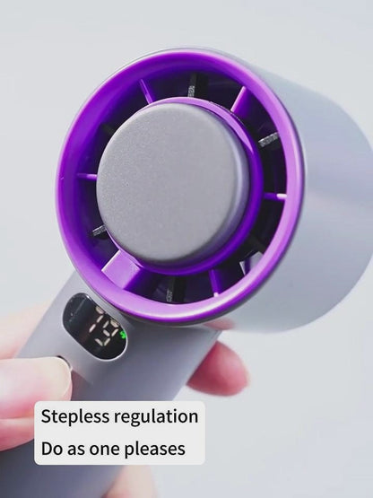 Portable Turbo Cooling Fan – Semiconductor Chill Technology, 3000mAh Battery, Adjustable Wind Speeds