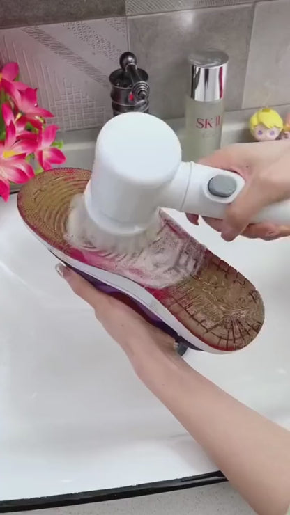 Electric Spin Scrubber Brush | Rechargeable Kitchen & Bathroom Cleaner