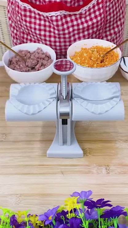 EasyDumpling™ Double Press Dumpling Maker – Create Perfect Homemade Dumplings Faster & Easier