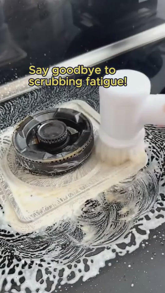 Electric Spin Scrubber Brush | Rechargeable Kitchen & Bathroom Cleaner